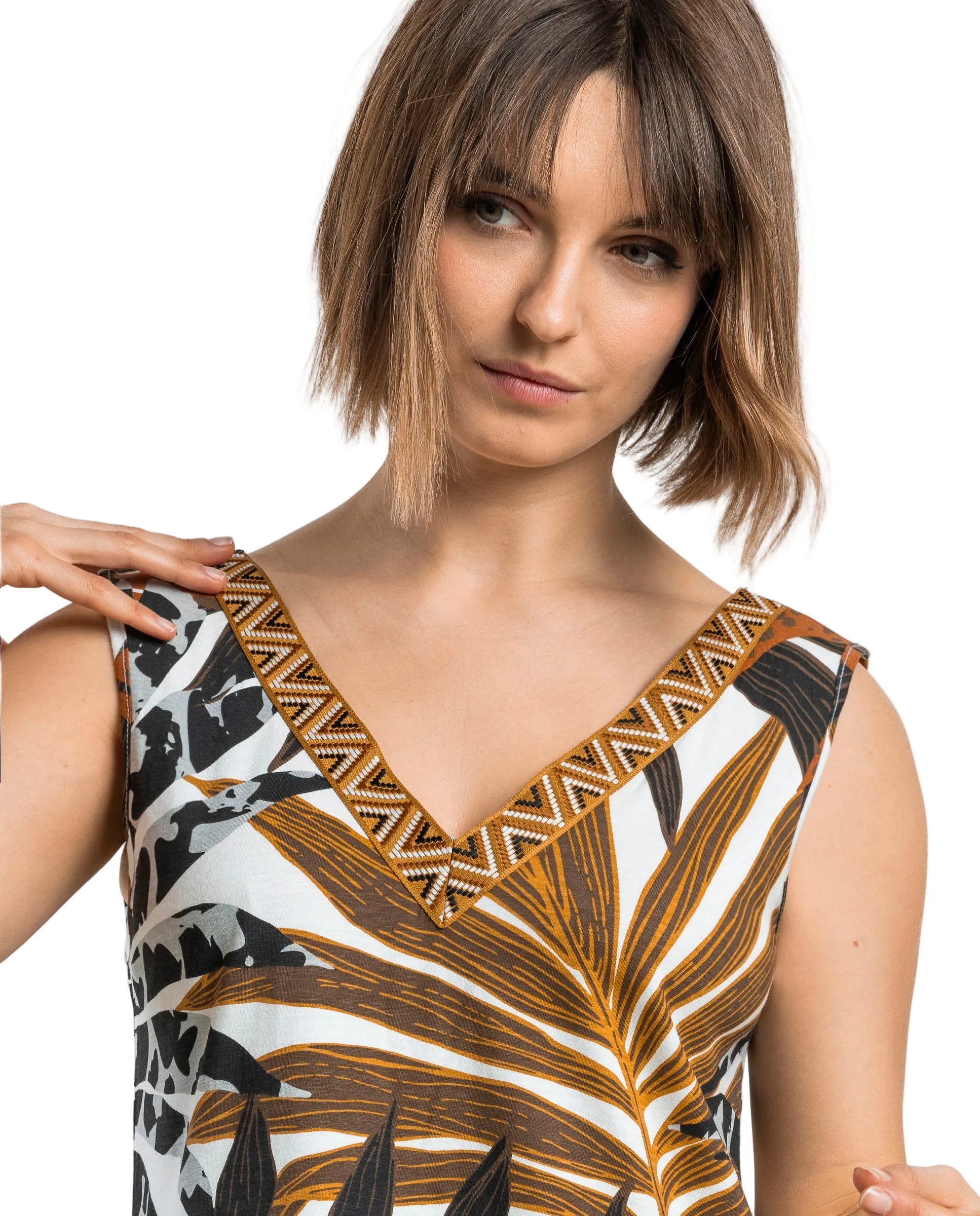 Vestito corto smanicato ADMAS - 18022-0