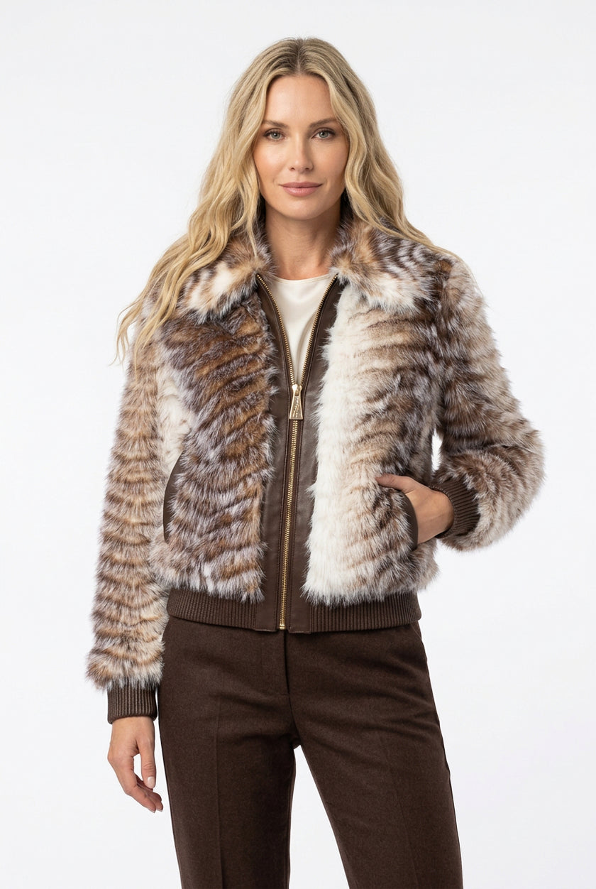 Giaccone Eco-pelliccia AYFEE - CAM26824