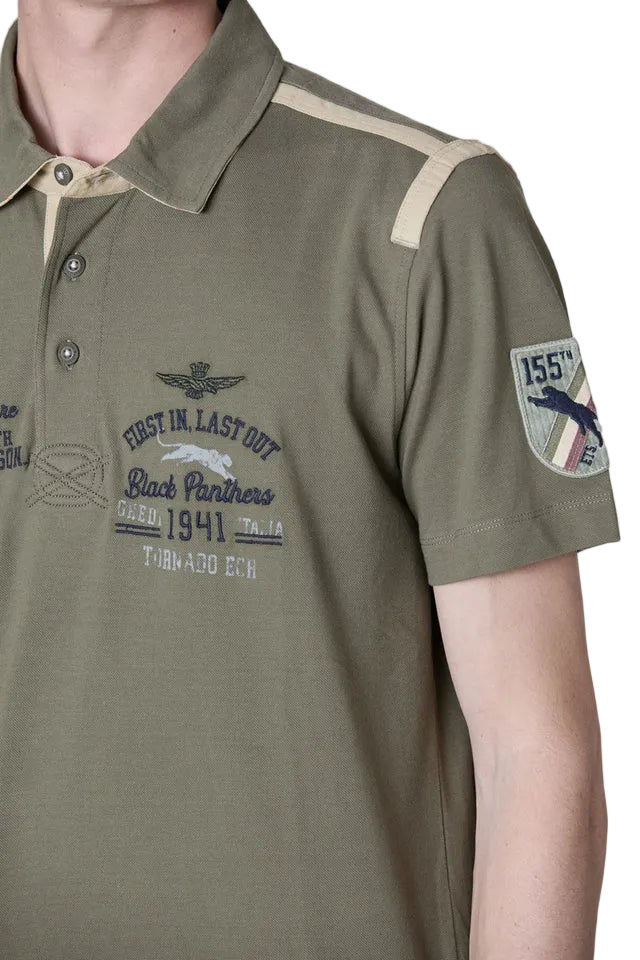 Polo maniche corte AERONAUTICA MILITARE - 251PO1860P173