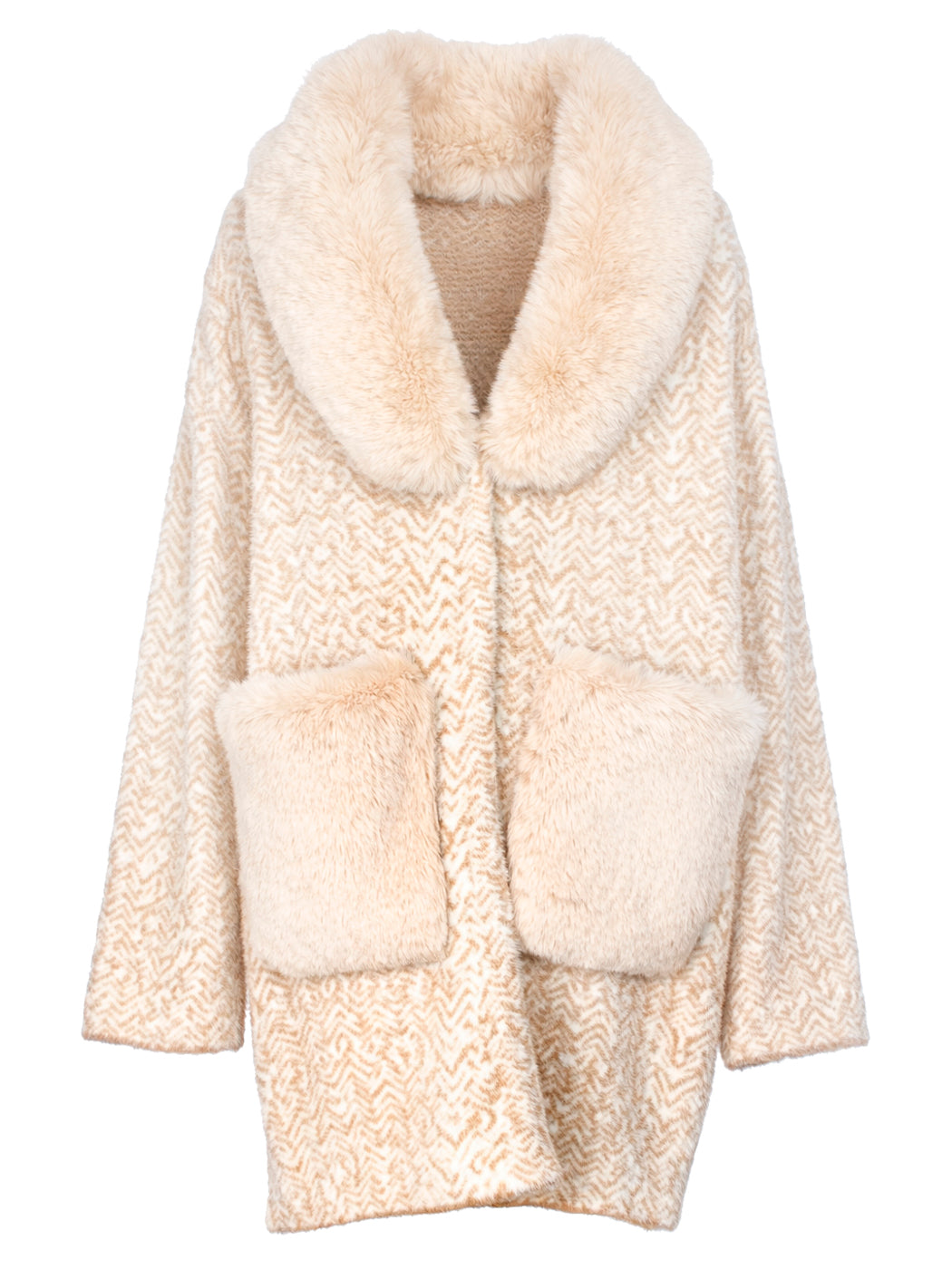 Giacca Lunga Jacquard AYFEE - CAM261329
