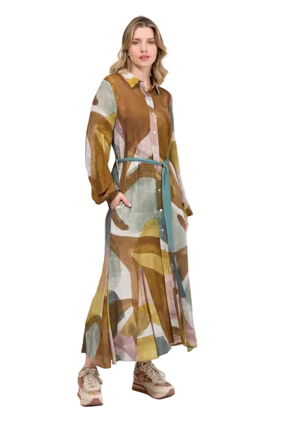 Vestito chemisier manica lunga ANEKKE - 42278
