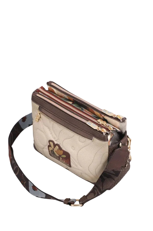 Borsa Tracolla 3 Scomparti ANEKKE TULIP - 43703-184