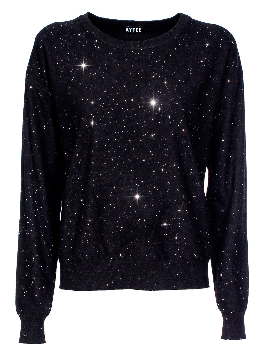 Maglione Girocollo con Strass AYFEE - CAM2633569