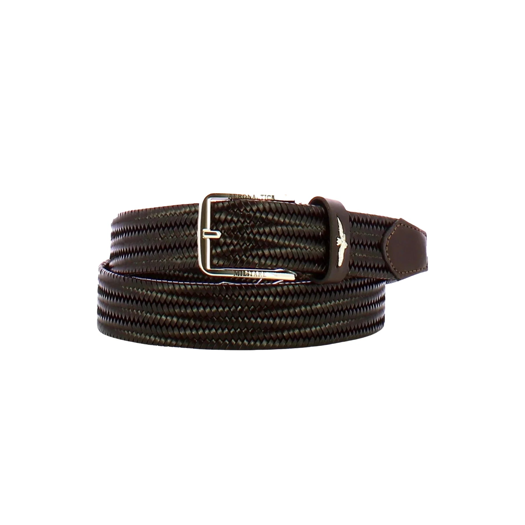 Cintura in pelle elasticizzata AERONAUTICA MILITARE - AM416