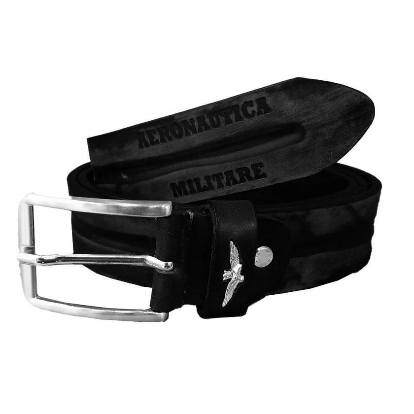 Cintura in pelle spazzolata AERONAUTICA MILITARE - AM421