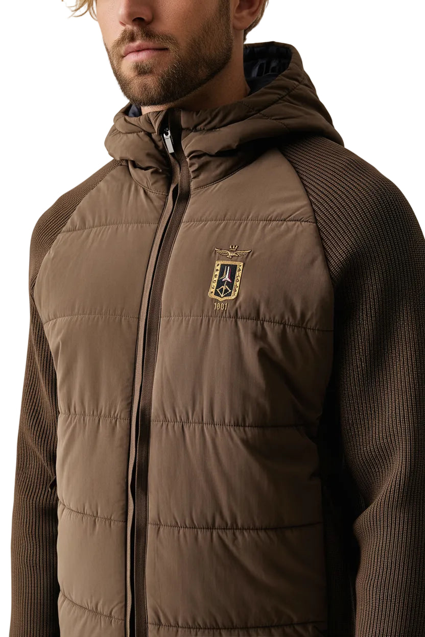 Giacca Imbottita con Cappuccio AERONAUTICA MILITARE - 262AM1389UCL00005