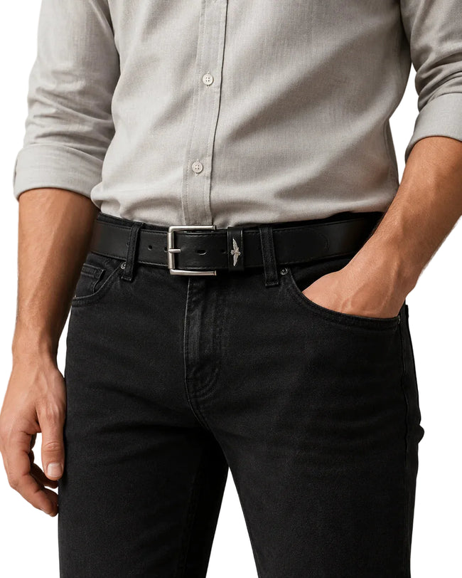 Cintura in pelle AERONAUTICA MILITARE - AM412