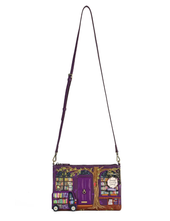 Pochette VENDULA LONDON TRAVELLING LIBRARY BOOKSHOP - K80433651