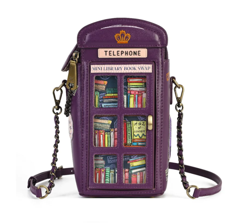 Borsa a Tracolla VENDULA LONDON TRAVELLING LIBRARY BOOKSHOP - K14573651