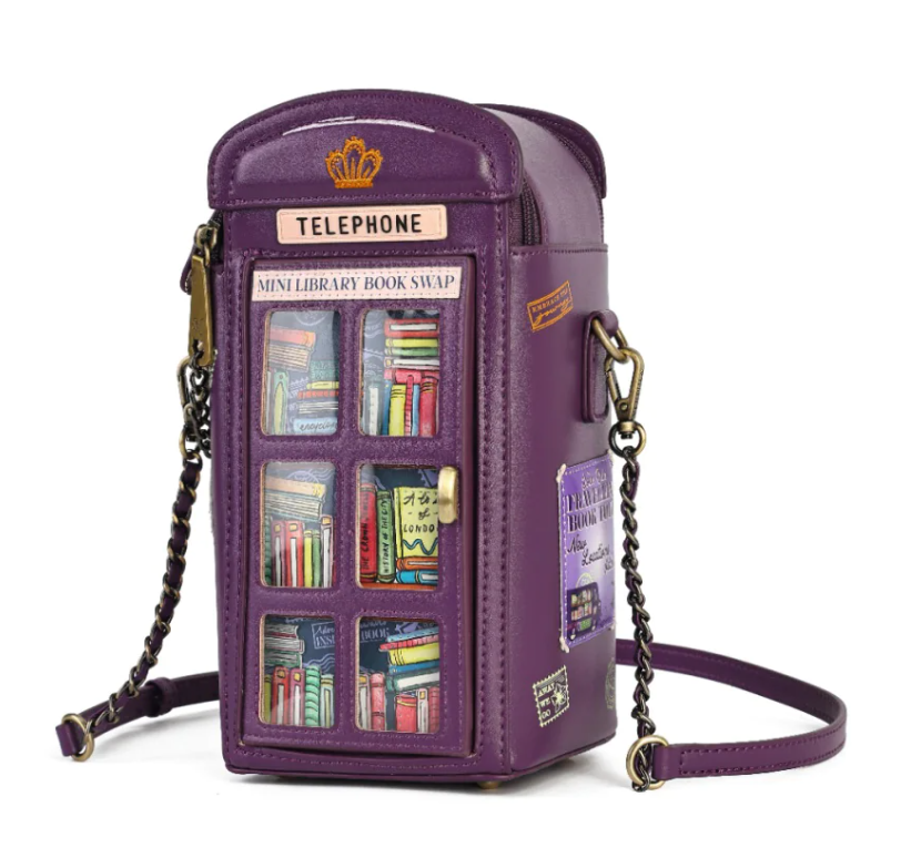 Borsa a Tracolla VENDULA LONDON TRAVELLING LIBRARY BOOKSHOP - K14573651