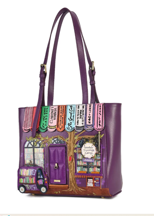 Shopper VENDULA LONDON TRAVELLING LIBRARY BOOKSHOP - K11153651
