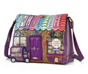 Borsa a Tracolla VENDULA LONDON TRAVELLING LIBRARY BOOKSHOP - K15513651