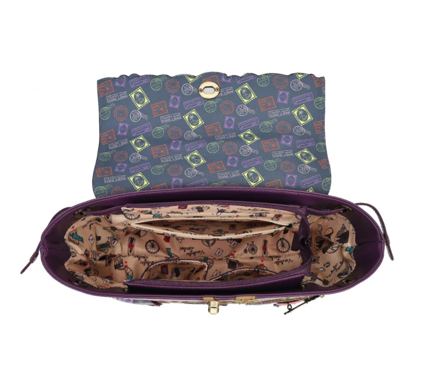 Borsa a Mano VENDULA LONDON TRAVELLING LIBRARY BOOKSHOP - K10863651