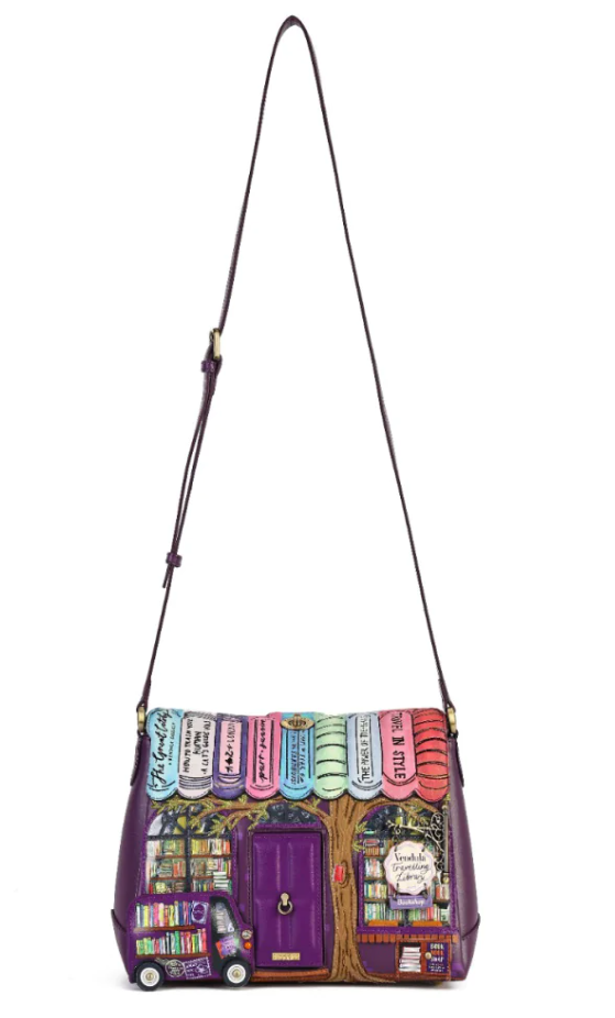 Borsa a Tracolla VENDULA LONDON TRAVELLING LIBRARY BOOKSHOP - K15513651