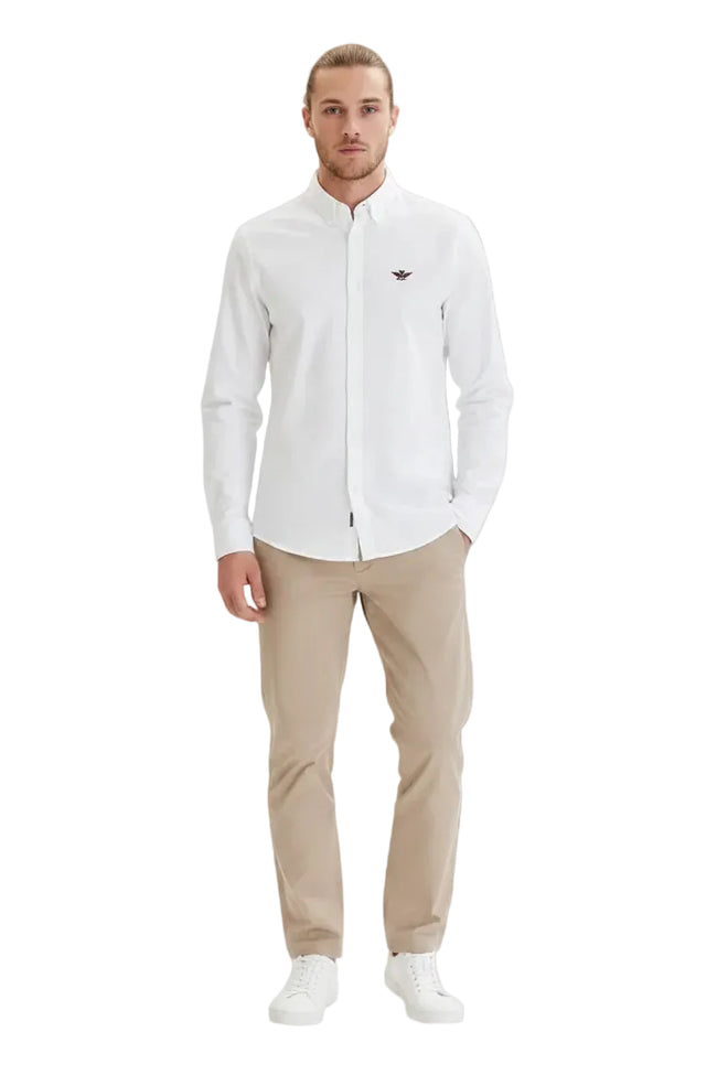 Camicia maniche lunghe AERONAUTICA MILITARE - 261CA1320UCT03532