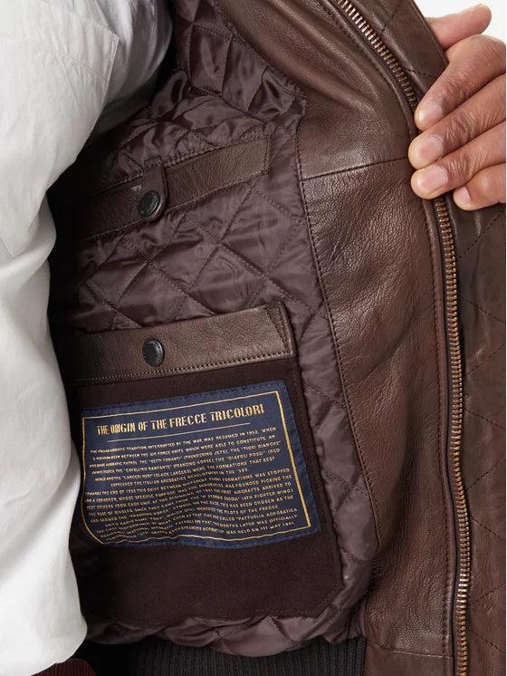 Giubbotto in Pelle AERONAUTICA MILITARE PILOT - PN0846U100839