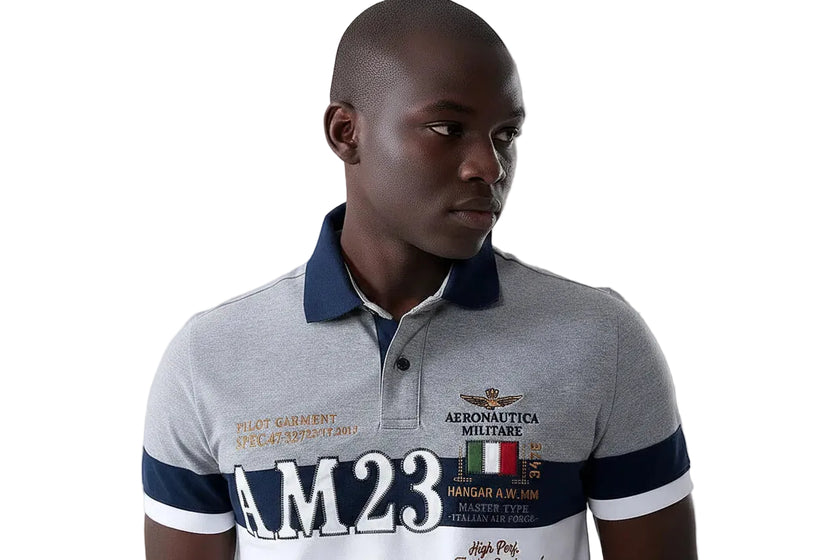 Polo maniche corte AERONAUTICA MILITARE - 261PO1916UP00191