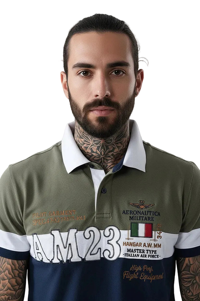 Polo maniche corte AERONAUTICA MILITARE - 261PO1916UP00191
