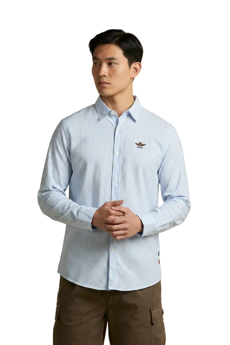 Camicia maniche lunghe AERONAUTICA MILITARE - 261CA1320UCT03532