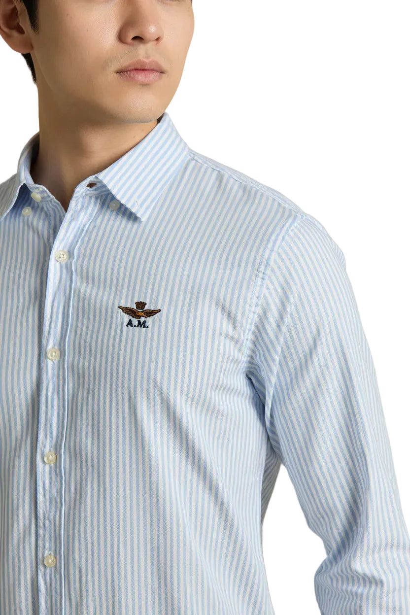 Camicia maniche lunghe AERONAUTICA MILITARE - 261CA1320UCT03532