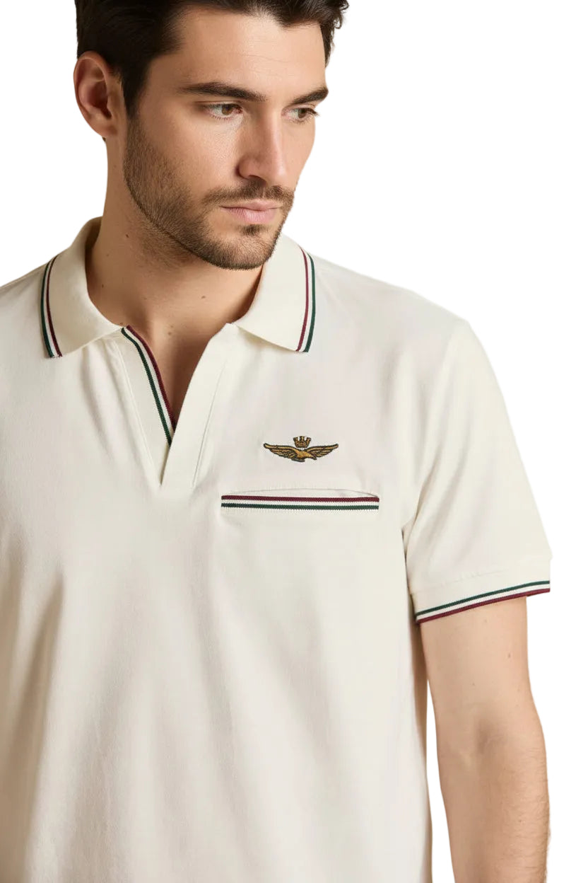 Polo maniche corte AERONAUTICA MILITARE - 261PO1920UP00405
