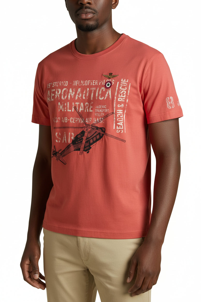 T-shirt maniche corte AERONAUTICA MILITARE - 261TS2528UJ00641