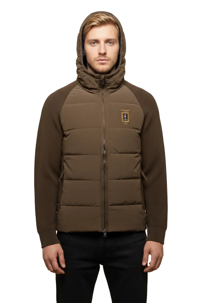 Giacca Imbottita con Cappuccio AERONAUTICA MILITARE - 262AM1389UCL00005