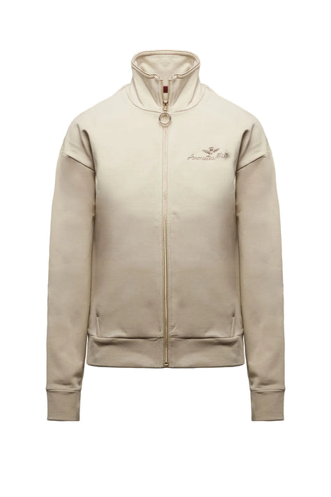 Felpa Donna Maniche Lunghe Full Zip AERONAUTICA MILITARE - 262FE2126DF00662