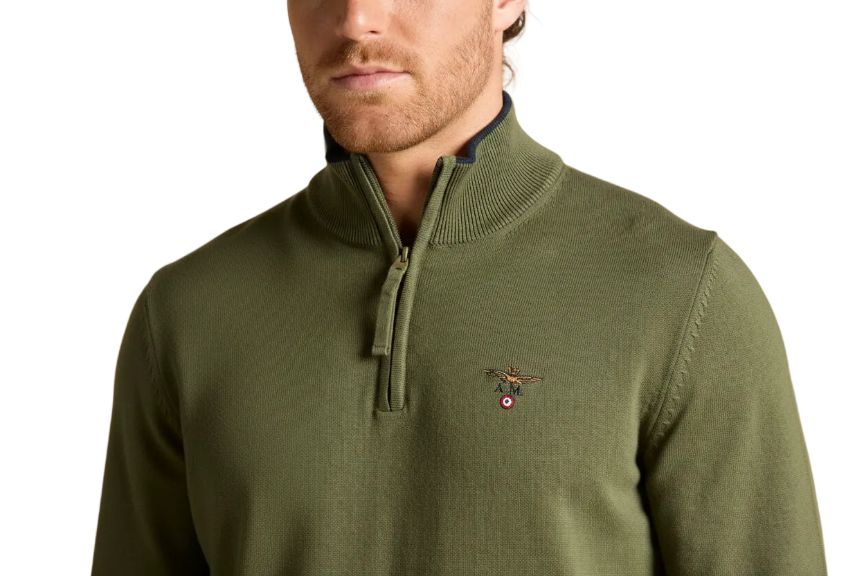 Pullover Mezza Zip AERONAUTICA MILITARE - 262MA1670UL00506