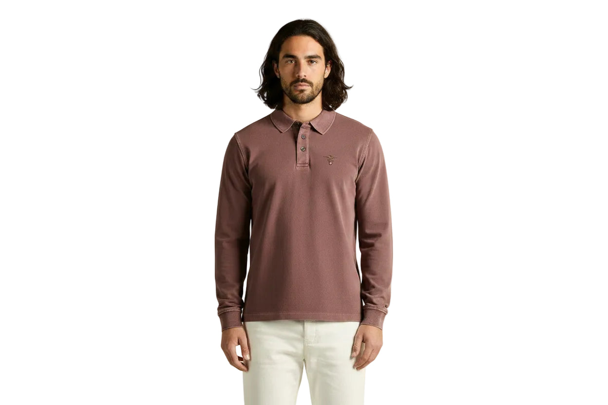Polo Manica Lunga Vintage AERONAUTICA MILITARE - 262PO1944UJ00756