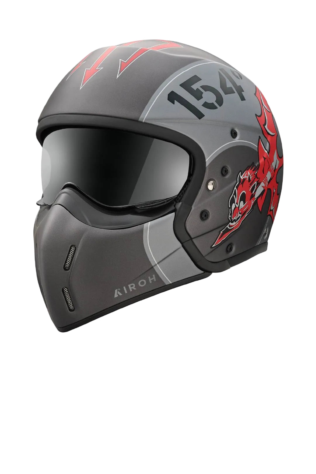 Casco da moto  AERONAUTICA MILITARE - 154° Gruppo Diavoli Rossi SCOKS0925UA00014