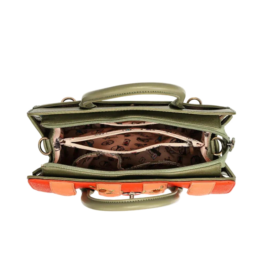 Borsa Zaino in Ecopelle VENDULA LONDON FLOWER SHOP HARRIET- K15293631