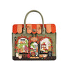 Borsa Zaino in Ecopelle VENDULA LONDON FLOWER SHOP HARRIET- K15293631