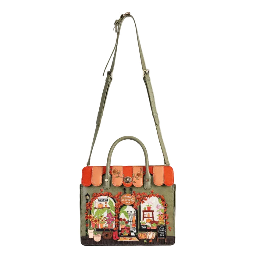 Borsa Zaino in Ecopelle VENDULA LONDON FLOWER SHOP HARRIET- K15293631