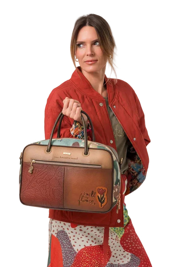 Borsa Quadrata con Doppio Manico ANEKKE TULIP - 43701-431