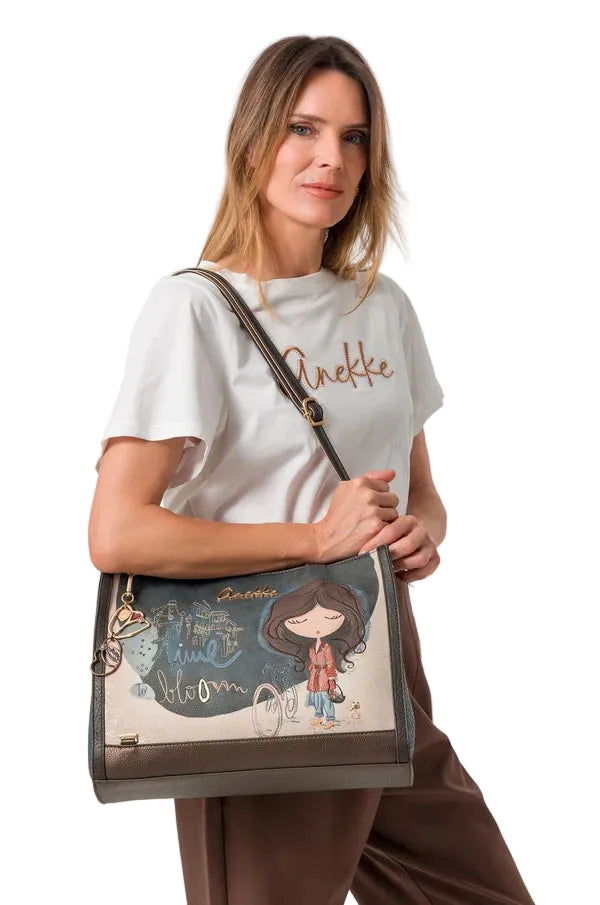 Borsa a Spalla ANEKKE TOTE BAG TULIP - 43702-430