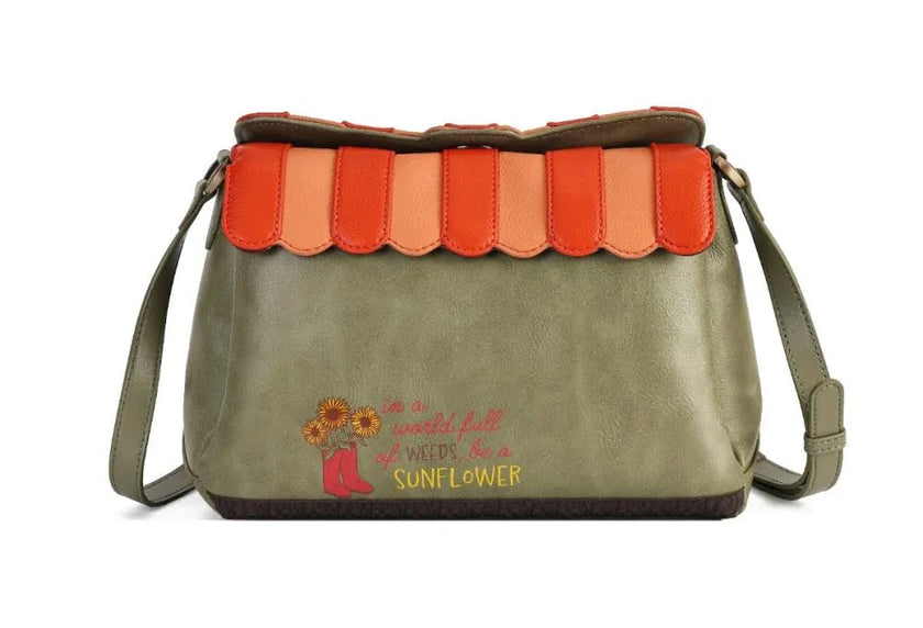 Borsa a Tracolla in Ecopelle VENDULA LONDON FLOWER SHOP - K15513631